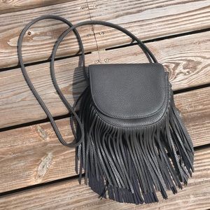 LF Fringe crossbody purse